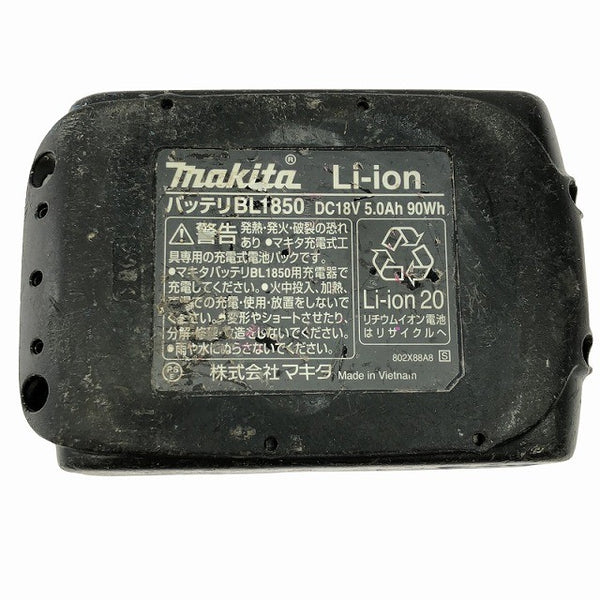 ☆中古品☆makita マキタ 18V 5.0Ah 純正 リチウムイオンバッテリー BL1850 リチウムイオン電池 蓄電池 充電池137319 - 10