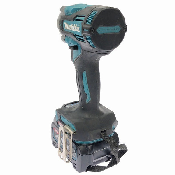 ☆比較的綺麗☆makita マキタ 40Vmax 充電式インパクトレンチ TW004GRDX バッテリ2個(2.5Ah) 充電器 ケース付 320N･m131998 - 7