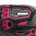 ☆中古比較的綺麗☆HiKOKI ハイコーキ 14.4V コードレスインパクトドライバー WH14DDL2 赤/レッド 本体のみ 充電式 バッテリー式131927 - 8