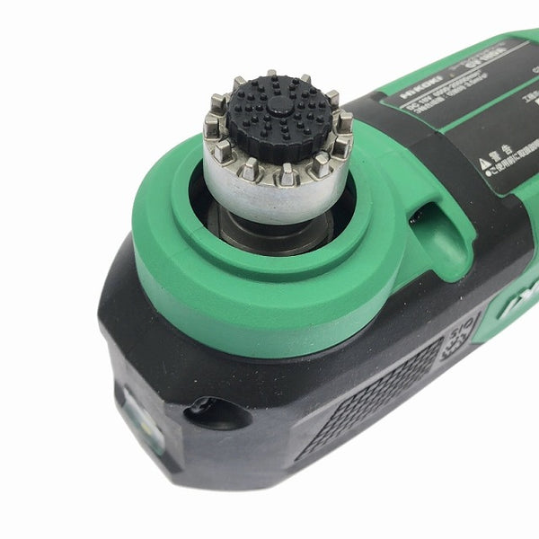 ☆極美品☆HIKOKI ハイコーキ 18V コードレスマルチツール CV18DA(NN)本体+パーツ+カットソーブレード 低振動充電式 パワーツール - 6
