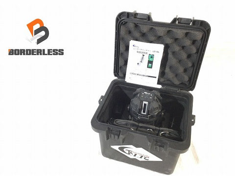 ☆中古品☆LTCテクノ販売 プラチナムグリン電子レーザー LTC-RZ9X 受光機 バッテリ2個 ケース付 グリーンレーザー墨出し器114741