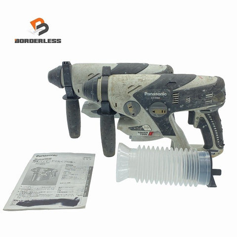 ☆中古品2個セット☆Panasonic パナソニック 28.8V 充電ハンマードリル EZ7880 本体＋集じんカップ1個付 充電式ハンマドリル120514