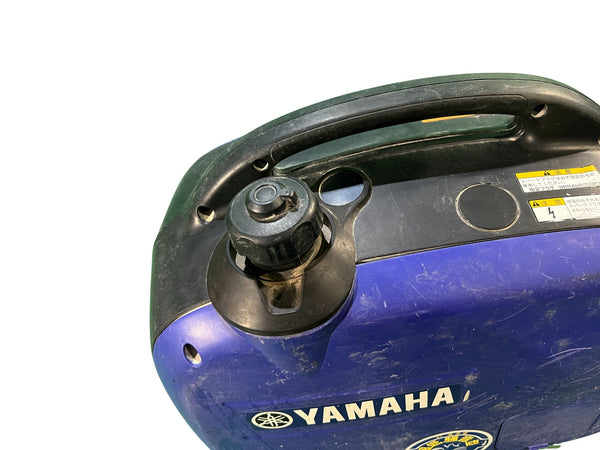 ☆中古品☆ YAMAHA ヤマハ 1.6kVA 防音型インバータ発電機 EF1600iS 青/ブルー 本体+パーツ アウトドア 防災128849 - 7