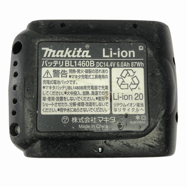☆中古品☆makita マキタ 14.4V 6.0Ah 純正 リチウムイオンバッテリー BL1460B 残量表示付 リチウムイオン電池 蓄電池 充電池137556 - 10