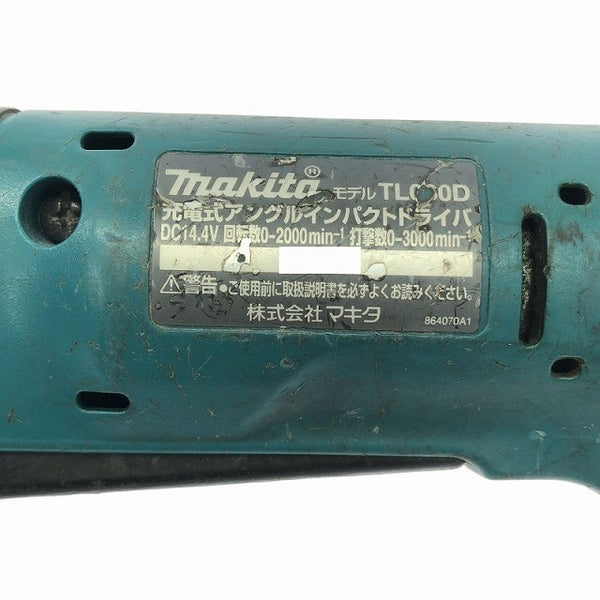 ☆中古品☆makita マキタ 14.4V 充電式アングルインパクトドライバー TL060D バッテリ1個(3.0Ah)付 コーナーインパクトドライバー117346 - 9