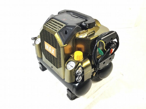 ☆未使用品☆MAX マックス 100V 8L 高圧/常圧 スーパーエアコンプレッサー AK-HL1301E アンバーオリーブ エア工具 大工道具134127 - 3