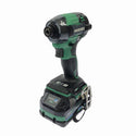 ☆未使用品☆HiKOKI ハイコーキ 36V コードレスインパクトドライバ WH36DD(XPLSZ) バッテリー1個(BSL36A18BX) 充電器 ケース付127949 - 4