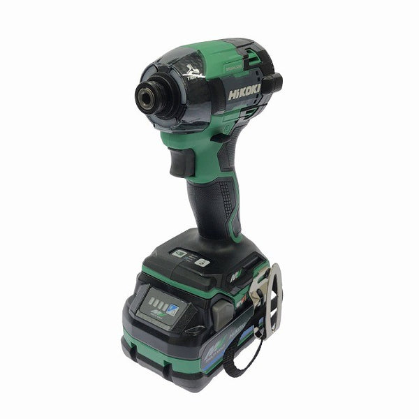 ☆未使用品☆HiKOKI ハイコーキ 36V コードレスインパクトドライバ WH36DD(XPLSZ) バッテリー1個(BSL36A18BX) 充電器 ケース付127949 - 4