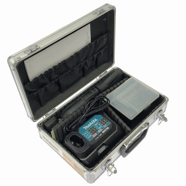 ☆中古品☆makita マキタ 7.2V 充電式ペンインパクトドライバ TD022DSHXB バッテリー2個(1.5Ah、1.0Ah) 充電器 ケース付135172 - 2