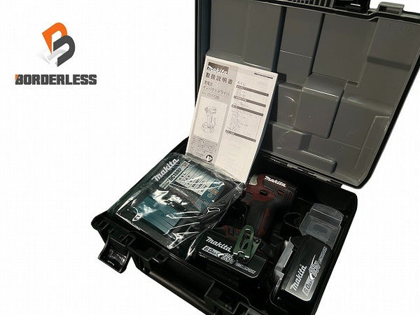 ☆未使用品☆makita マキタ 18V 充電式インパクトドライバー TD173DGXAR 赤/オーセンティックレッド フルセット133458 - 1