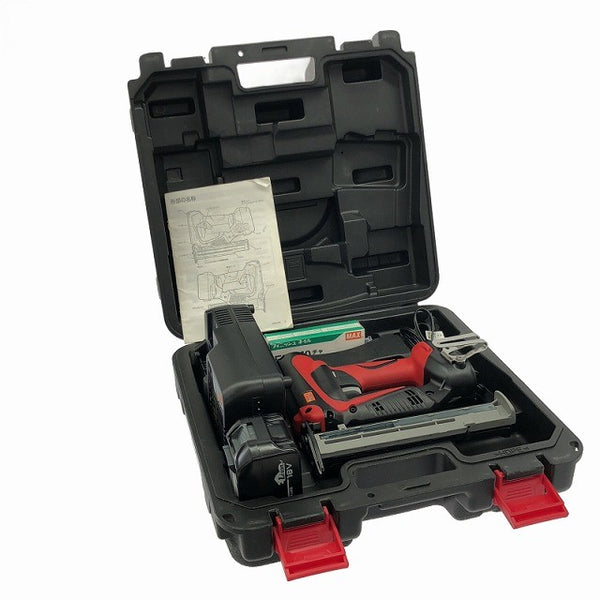 ☆美品☆MAX マックス フィニッシュネイラ TJ-35FN1-BC/50A バッテリ1個 充電器 ケース 仕上釘 F30MO付 コメントあり132902 - 2