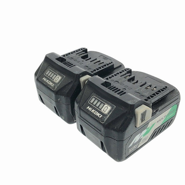 ☆中古品2点セット☆HiKOKI ハイコーキ 36V 2.5Ah 純正 マルチボルトバッテリー BSL36A18 リチウムイオンバッテリー 蓄電池137125 - 2