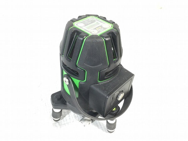 ☆比較的綺麗☆STS 電子整準式グリーンレーザー墨出器 ELG-440 バッテリー1個 充電器 受光機 付属品 ケース付き 測定 計測 光学116302 - 6