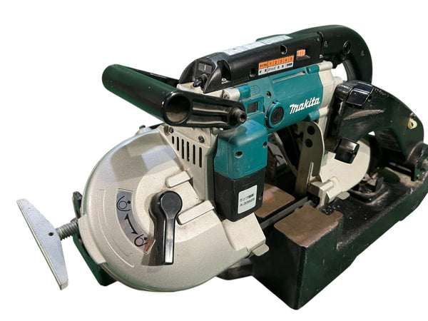 ☆比較的綺麗☆makita マキタ 100V ポータブルバンドソー 2107FW スタンド付 コード式 帯鋸切断機 鉄工用 パイプ切断機133834 - 3