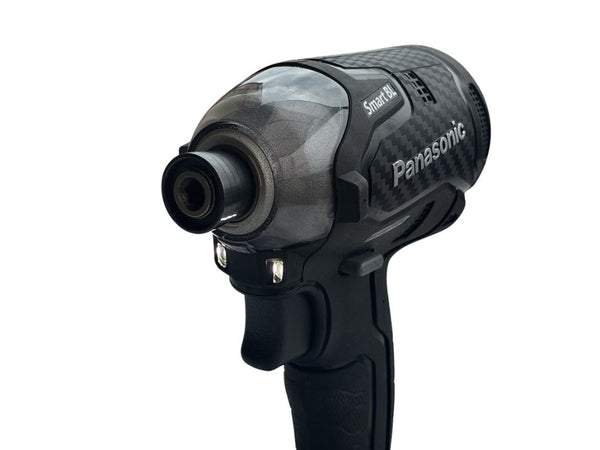 ☆美品☆ Panasonic パナソニック 14.4V/18V 充電インパクトドライバー EZ76A1LJ2G-B バッテリー2個 18V 5.0Ah 充電器 ケース付132413 - 6