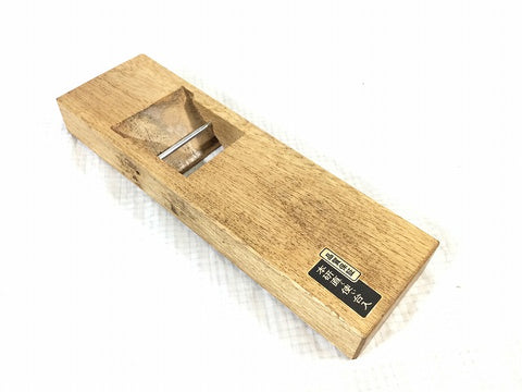 ☆中古品☆則正 鉋 寸六/寸6 身幅65mm 押金幅約55mm 平鉋 カンナ かんな 大工道具 木材加工 切削 手工具114722 - 0