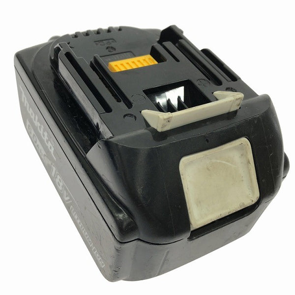 ☆中古品3点☆makita マキタ 18V 6.0Ah 純正 リチウムイオンバッテリー BL1860B 2個 残量表示付 充電器 DC18RF 蓄電池137462 - 3