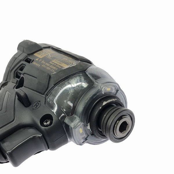 ☆中古品☆HIKOKI ハイコーキ 36V コードレスインパクトドライバ WH36DC 限定色(黒+金) バッテリ2個 充電器付 締付け 電動工具134227 - 8