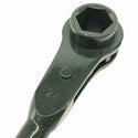 ☆比較的綺麗4本セット☆ASAHI 旭金属工業 旭の強力型片口ラチェットスパナ KS0036 KS0024 各2本 ハンドツール136366 - 4