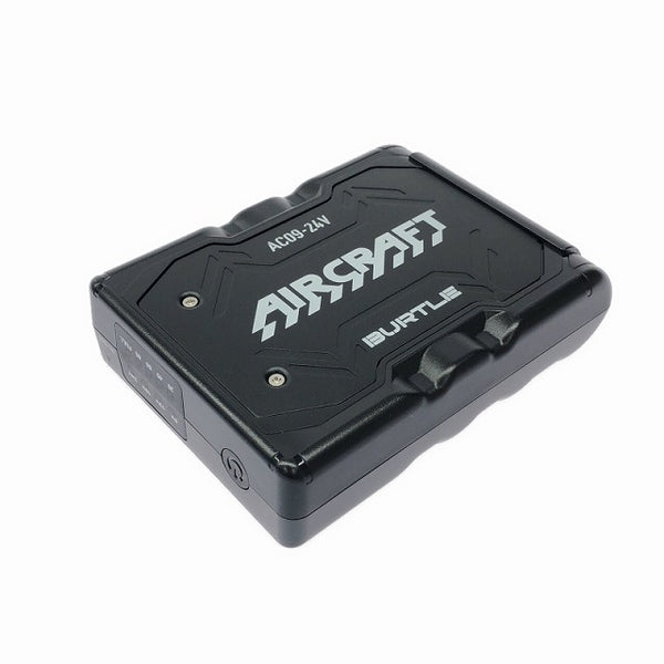 ☆未使用品セット☆BURTLE バートル 24V エアークラフト専用バッテリー AC09 黒/ブラック 2025年モデル 暑さ対策 - 2