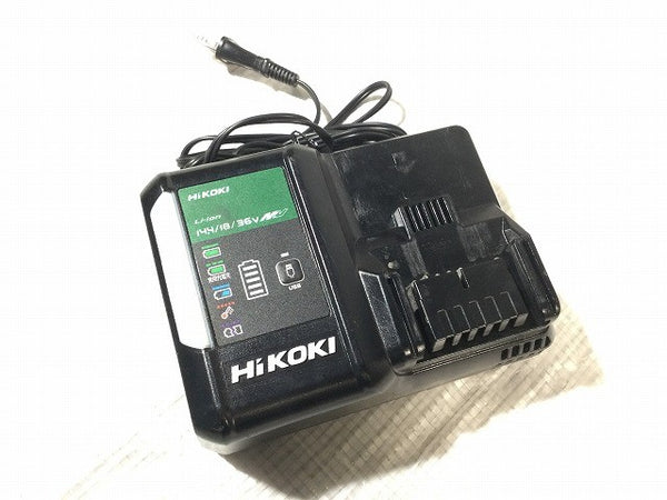 ☆比較的綺麗です☆HiKOKI ハイコーキ 14.4V/18V コードレスファン UF18DSAL 充電器 UC18YDL2付き 暑さ対策129460 - 10