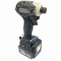 ☆中古品☆makita マキタ 14.4V 充電式インパクトドライバー TD162DRGXB バッテリー2個(14.4V 6.0Ah)充電器 ケース付 コードレス116948 - 5