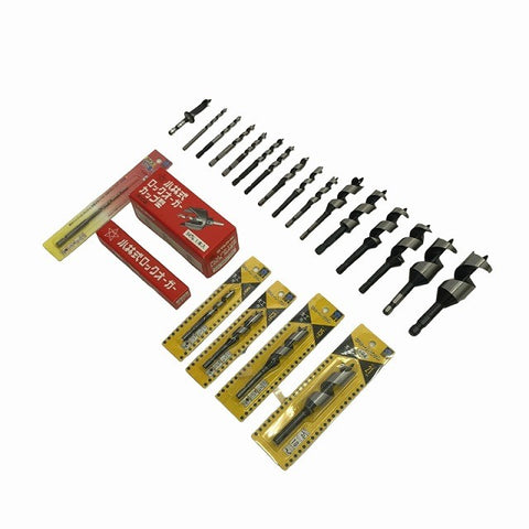 ☆未使用品☆STAR-M スターエム 木工用 兼用ビット 5-A 33/30/24/22/20/18/11/10.5/10/9/8.5/7.5/7/6/5/5 NO/5 他108356 - 0