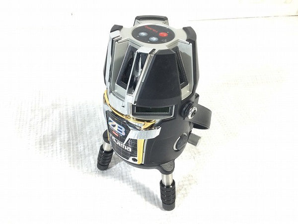 ☆美品☆TAJIMA タジマ グリーンレーザー墨出し器 ゼロブルー ジンバルKJC ZEROBL-KJC 受光器 三脚 バッテリ1個 ケース付120501 - 4
