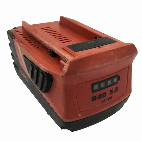 ☆中古品☆HILTI ヒルティ 21.6V バッテリーパック B22/5.2 Li-Ion リチウムイオン バッテリー 蓄電池 充電132906 - 3