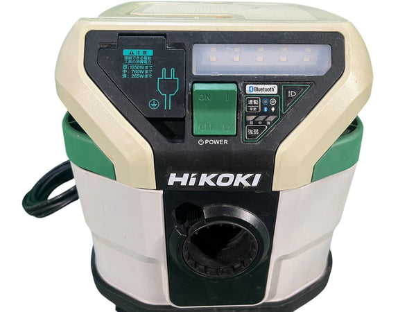 ☆比較的綺麗です☆HIKOKI ハイコーキ 100V 8L 集じん機 RP80YB(SC) Bluetooth対応 乾湿両用 樹脂タンク 連動付 布フィルタ134763 - 8
