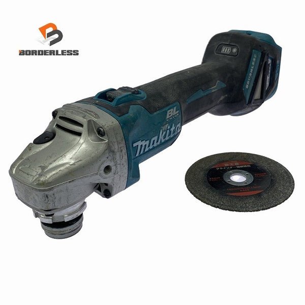 ☆中古品☆makita マキタ 18V 100mm 充電式ディスクグラインダー 