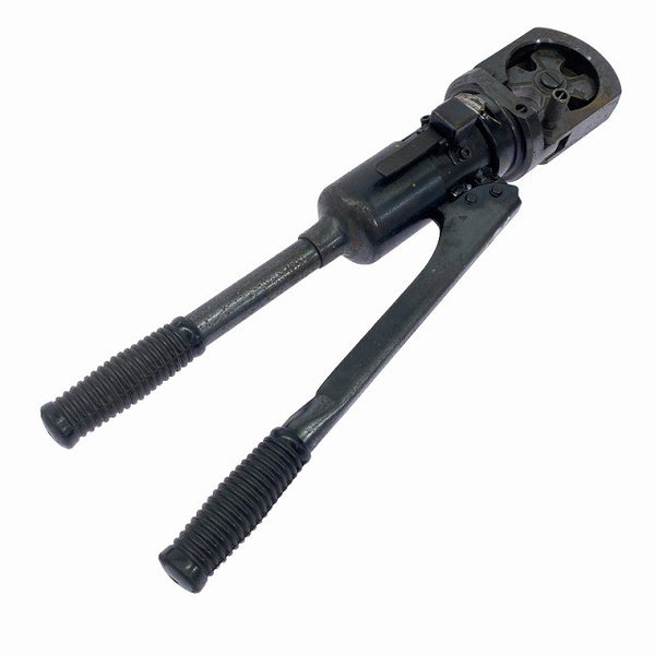 ☆中古品☆IZUMI イズミ 泉精器 手動油圧式工具 9号K ダイス3個 ケース付き 配線用電線圧着工具 端子圧着 電気工事 116048 - 6