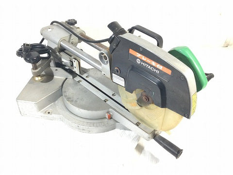 ☆中古品☆HITACHI 日立工機 100V 216mm 卓上スライド丸のこ C8FB コード式 卓上スライドマルノコ 木工用 切断機 押切り機125238 - 0