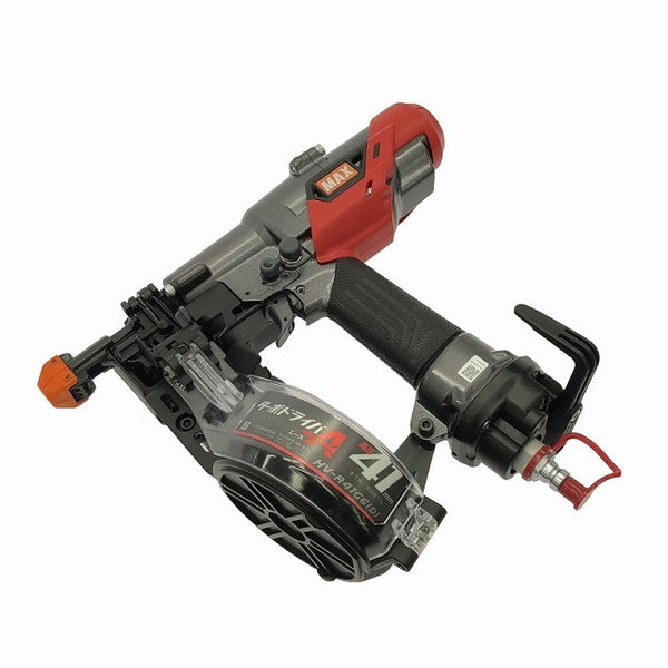 ☆未使用品☆MAX マックス ねじ打機 ターボドライバ HV-R41G6(D)-G ビス打ち機 ビス留め サイディング 大工道具 エアーツール132035 - 4