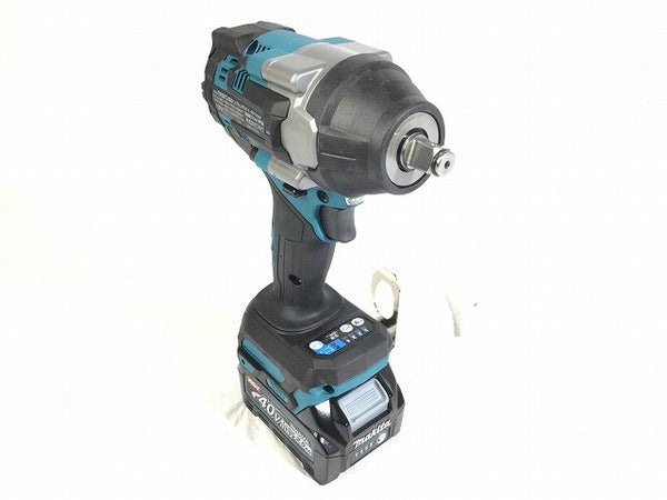 ☆未使用品☆ makita マキタ 40Vmax 充電式インパクトレンチ TW007GRDX バッテリ2個(40V 2.5Ah) 充電器 ケース付き135198 - 6