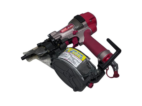 ☆中古品☆MAX マックス 50mm 高圧 スーパーネイラ HN-50N 本体+ケース エア釘打機 コイルネイラ 釘打ち機 くぎ打ち機138933 - 3