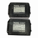 ☆中古品2個※15回と20回☆makita マキタ 18V 6.0Ah 純正 リチウムイオンバッテリー BL1860B 雪マーク 急速充電対応 残量表示付134784 - 10
