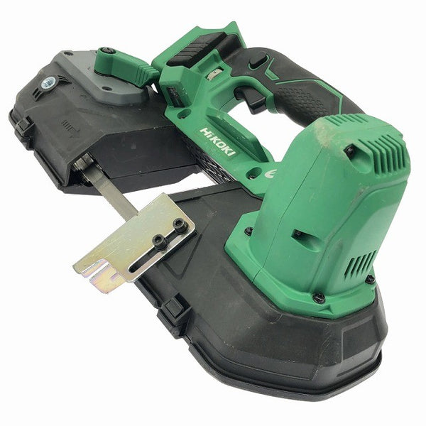 ☆比較的綺麗☆HiKOKI ハイコーキ 18V コードレスロータリバンドソー CB18DBL(S) バッテリ1個(BSL36A18)充電器 替刃 ケース付136611 - 5