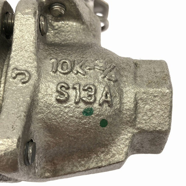 ☆未使用品☆KITZ キッツ 10Kねじ ステンレス304 ボールバルブ 10UT 3/4インチ(20A) S13A 4個入り レバー付 設備工事 配管工事134110 - 9