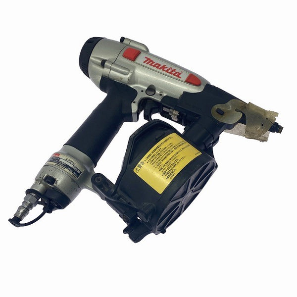 ☆中古品☆makita マキタ 50mm 高圧 エア釘打機 AN514 ケース付 エア釘打ち機 ロール釘打機 ロール釘打ち機 コイルネイラ131408 - 5
