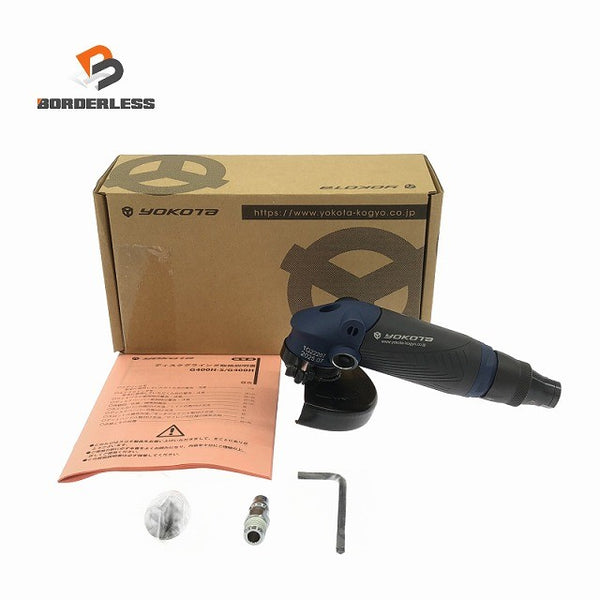 ☆未使用品☆YOKOTA ヨコタ工業 ディスクグラインダ G400H 研磨機 研削