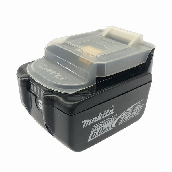 ☆未使用品4個セット☆makita マキタ 14.4V 6.0Ah 純正リチウムイオンバッテリー BL1460B LITHIUM-ION 蓄電池 残量表示 雪マーク115856 - 4