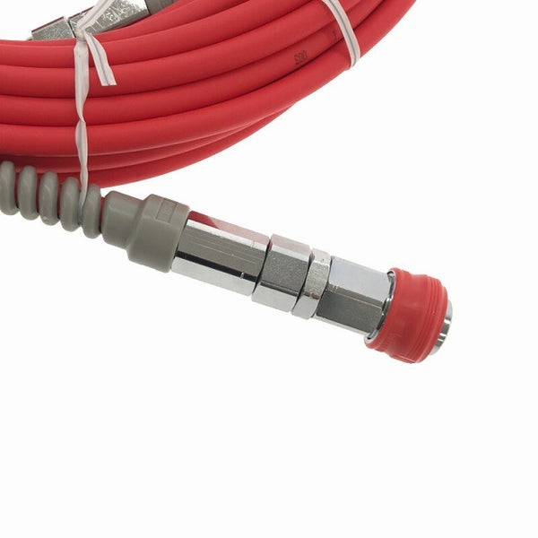 ☆未使用品☆ makita マキタ 高圧スリック スリムホース A-51742 赤/レッド 内径4ｍｍ×外径8ｍｍ 15ｍ エアホース120176 - 6