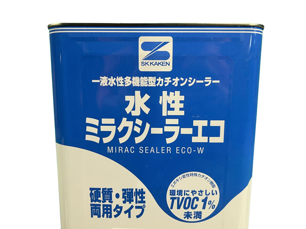 ☆未使用品☆SKKAKEN エスケー化研 水性ミラクシーラーエコ クリヤー 透明 15kg 塗装用 下塗り材 1液 水性シーラー134281 - 8