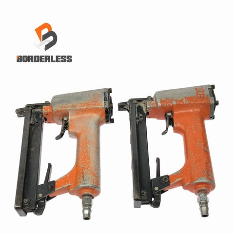 ☆中古品セット☆ MAX マックス 22mm 常圧 ステープル用エアタッカ TA-35A/722M 2台