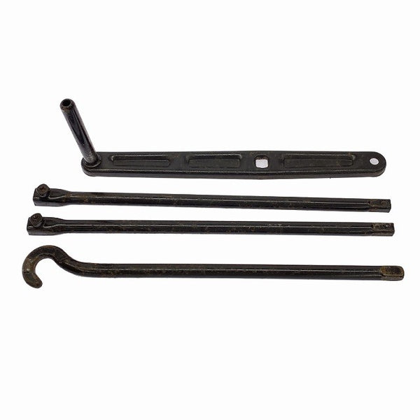 ☆中古品☆TOYOTA トヨタ 1.5t/1500kg ダルマジャッキ フック ハンドル 延長棒2本 付き 油圧式ボトルジャッキ 油圧ジャッキ131133 - 10