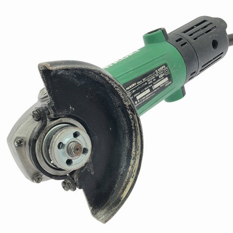 ☆中古品☆HiKOKI ハイコーキ 100V 100mm 電気ディスクグラインダー G10SP5 コード式 ディスクサンダー 研磨機 研削 切断129807 - 0