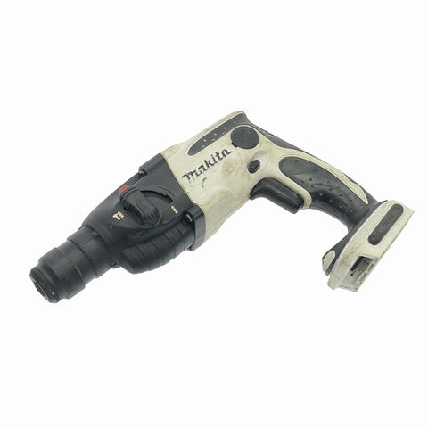 ☆中古品☆makita マキタ 14.4V 16mm 充電式ハンマドリル HR162D 白 充電器(DC18RA)付 コードレス ハンマードリル 穴あけ - 0