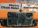 ☆中古品☆HITACIH 日立産機 200V モートルブロック 1/2LH リモコン付 荷重500kg 揚程6m 電動チェーンブロック 電気チェンブロック131397 - 6
