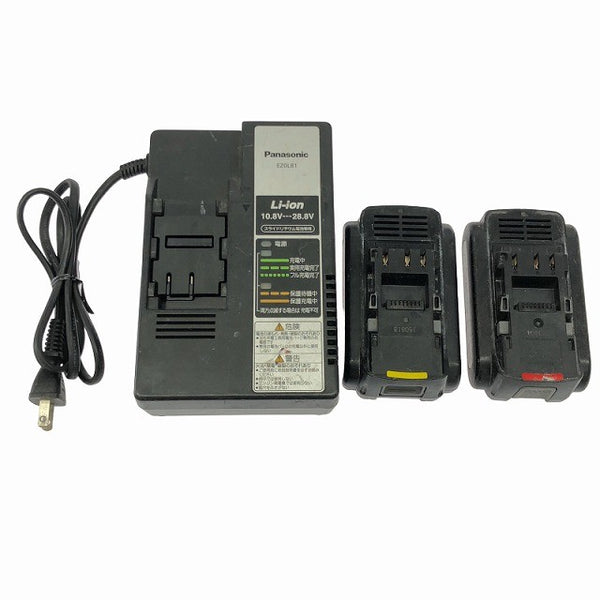☆中古品セット☆Panasonic パナソニック 14.4V/18 インパクトドライバ EZ751Aドリルドライバ EZ74A3 バッテリー2個(3.0Ah/4.2Ah)充電器+ケース136673 - 9